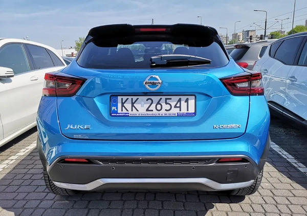 Nissan Juke cena 75900 przebieg: 52950, rok produkcji 2020 z Kraków małe 631